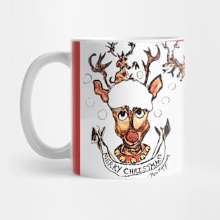 Rudolph Merry Christmas Mug